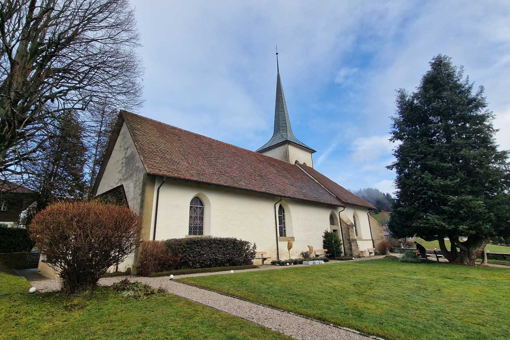 Gebäudeaufmass Dorfkirche in Guggisberg, Planungsgrundlage, HMQ AG